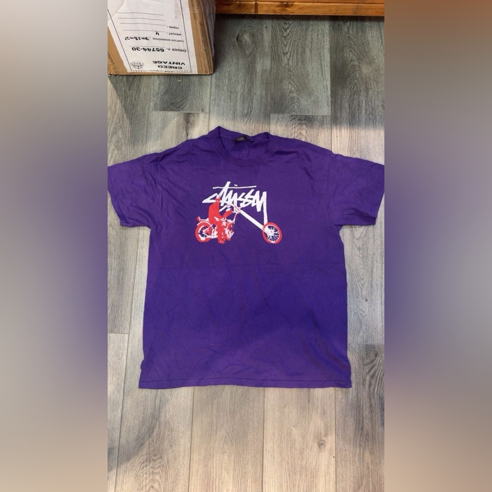 Stussy Purple T-Shirt